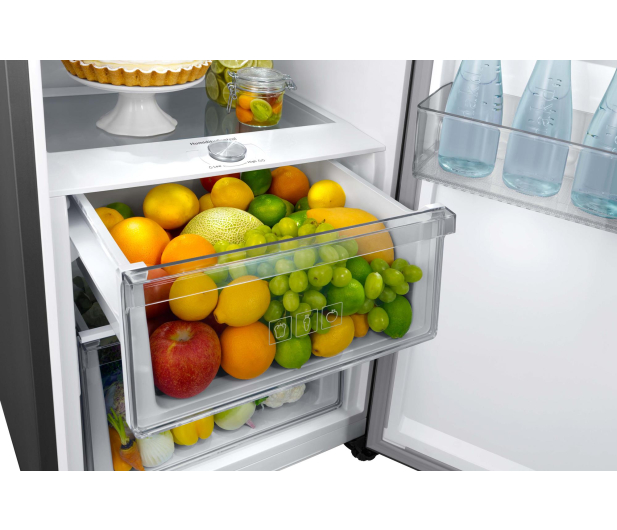 Lodówka Samsung RR39C7BJ5S9 EF Twin No Frost 186cm Srebrna AI 387L - 1306370 - zdjęcie 9